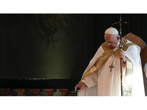 Popiežius pakvietė jaunimą į PJD Lisabonoje, prašė melstis už Ukrainą ir Palestiną